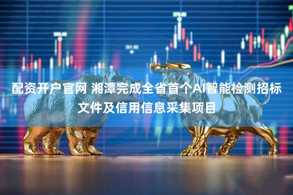 配资开户官网 湘潭完成全省首个AI智能检测招标文件及信用信息采集项目